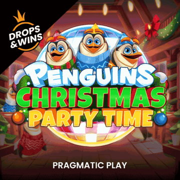 Penguins Christmas Party Time